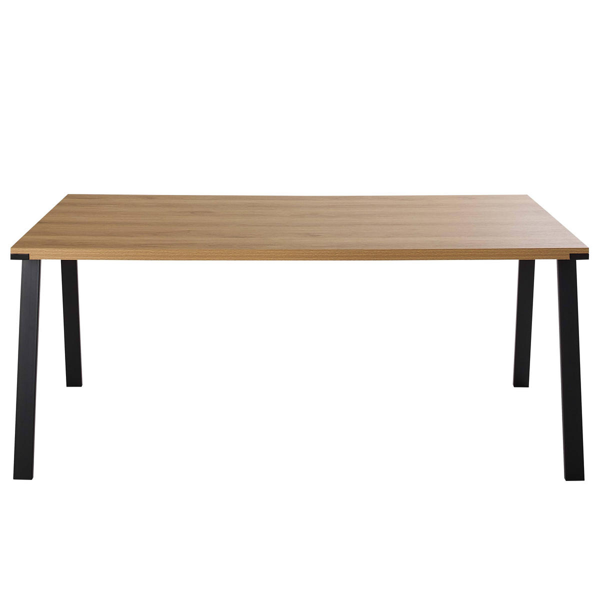 ESSTISCH 180 cm, Holz - Eichefarben, Holz (180/90/75cm) - Oviala