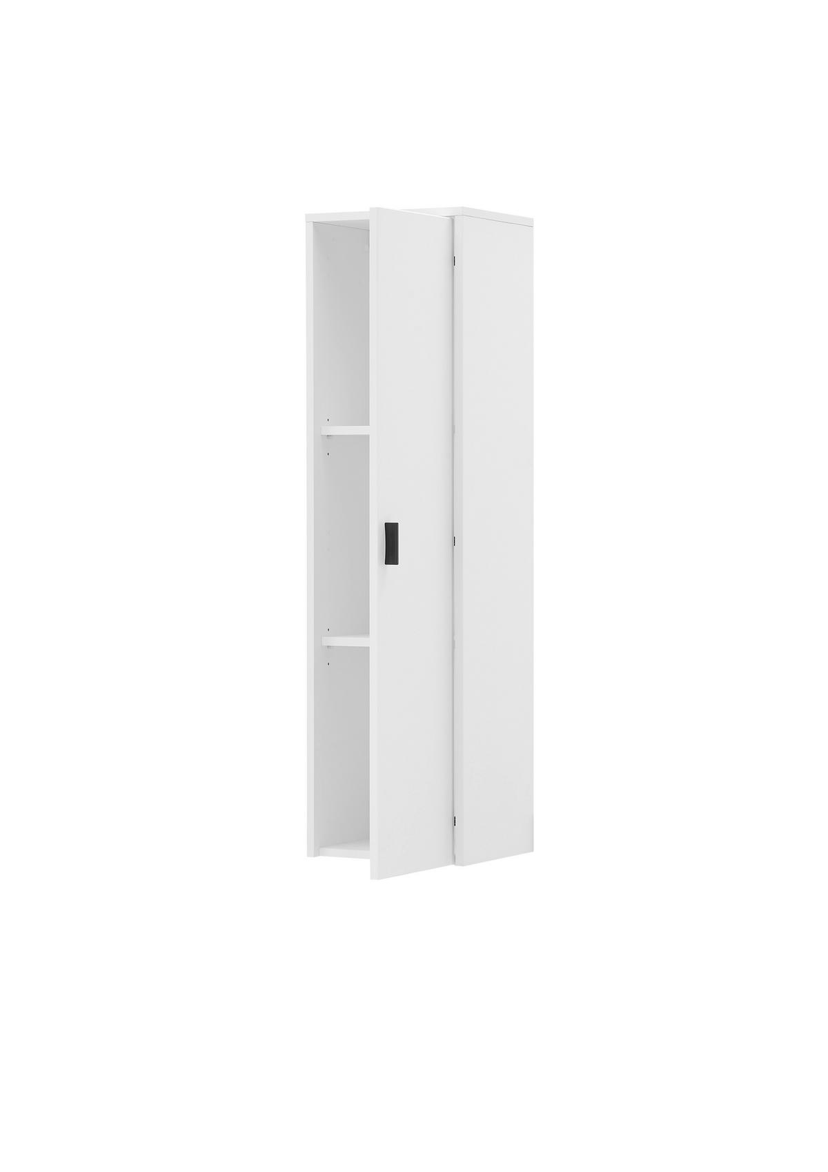 HÄNGEELEMENT M17 Weiß Matt 33/120/30 cm ohne Rillen - Weiß, Holzwerkstoff (33/120/30cm) - Livojo