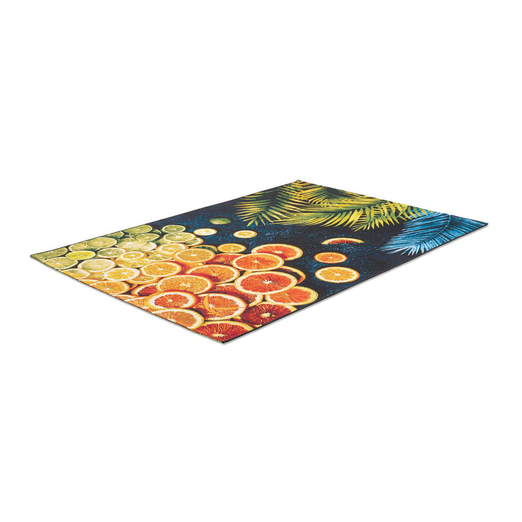 Thumbnail - Sansibar Sylt Outdoorteppich, Mehrfarbig, Textil, Kunstzeichnung, Rechteckig, 130x190 cm, Oeko-Tex®, für Fußbodenheizung...