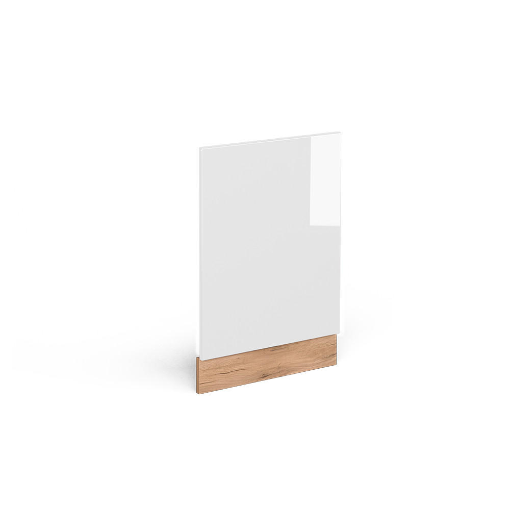 FRONTPANEL R-Line Vit högblank 45 cm utan bänkskiva Vit högglans, Honungsek 67.4/45/1.6 cm