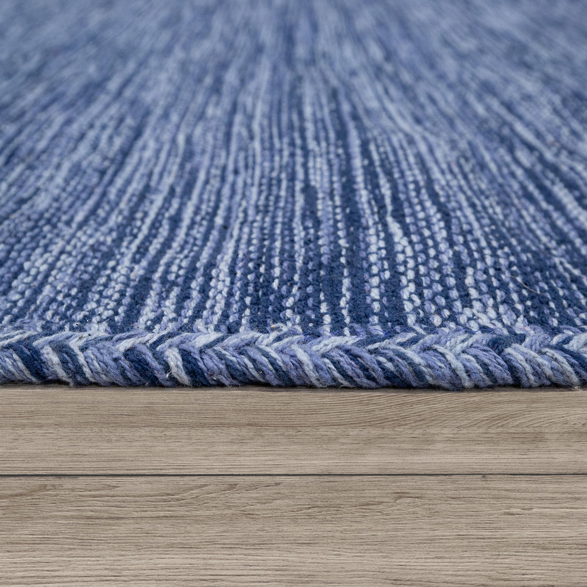 HOCHFLORTEPPICH 240/340 cm Kilim 210 - Dunkelblau, Textil (240/340cm) - Paco Home