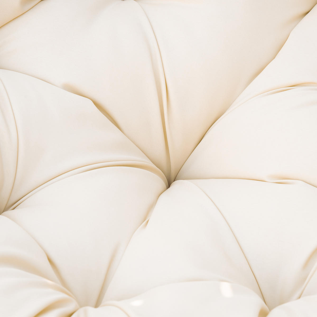 PAPASANSESSEL DE-06699 drehbar, 360° Beige - Beige, Kunststoff/Metall (97/90/87cm) - ComfortXL