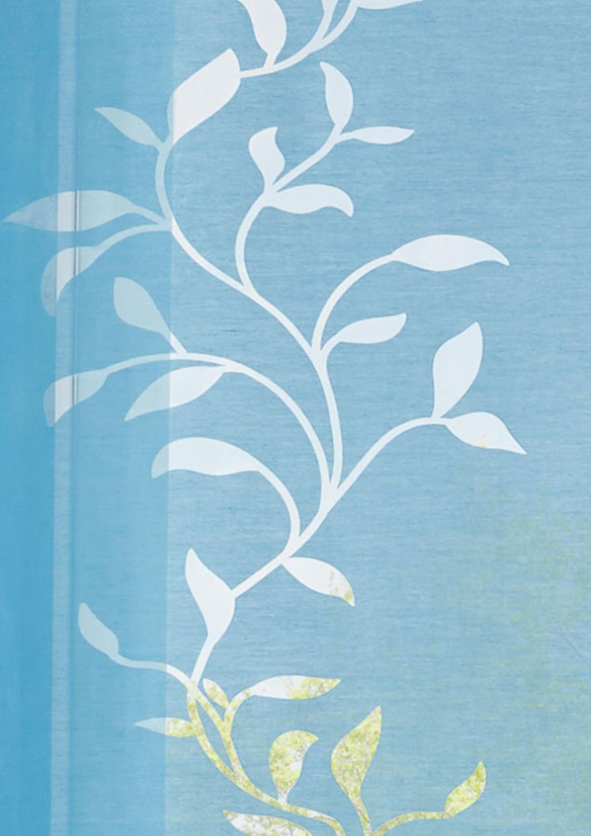 FLÄCHENVORHANG HxB 245x60 Türkis - Türkis, Textil (60/245cm) - Gardinenbox