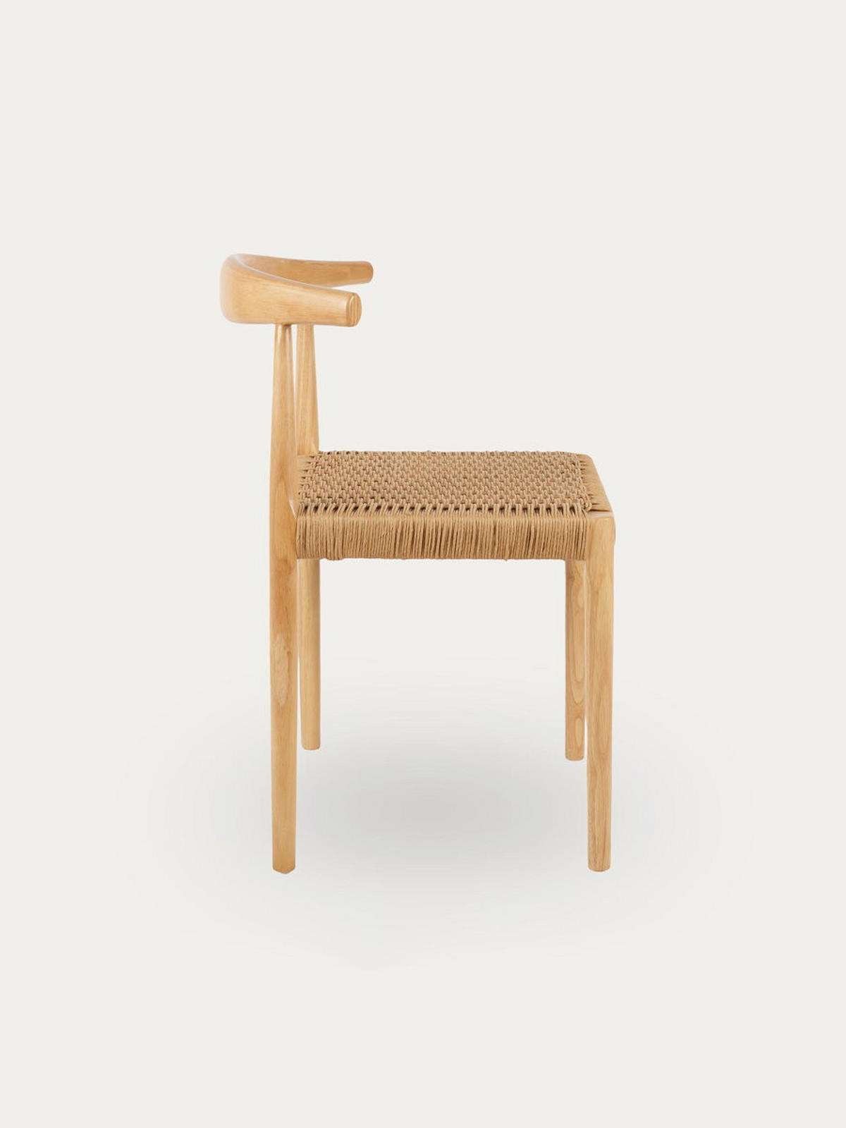 STUHL Krabi Natur 54.5 cm x 80 cm - Braun, Holz (54/80/55cm) - Kenay Home