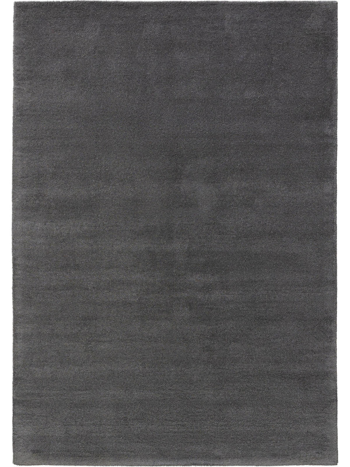 WOLLTEPPICH Bent Anthrazit 250x350 cm - Anthrazit, Textil (250/350cm) - benuta Nest