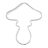 AUSSTECHFORM Fliegenpilz 6 cm Silber - Silberfarben, Metall (5/1.5/6cm) - Orion 