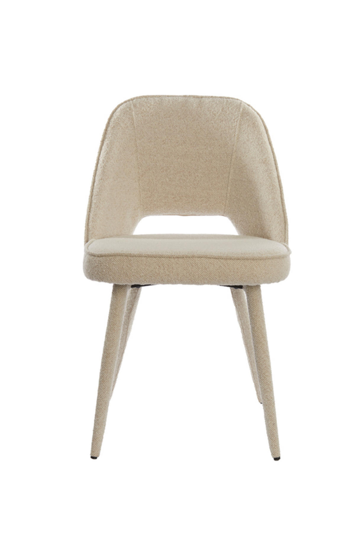 ESSZIMMERSTUHL Djeslin Braun 57/51/84 cm - Beige, Textil (51/84/57cm) - Light & Living