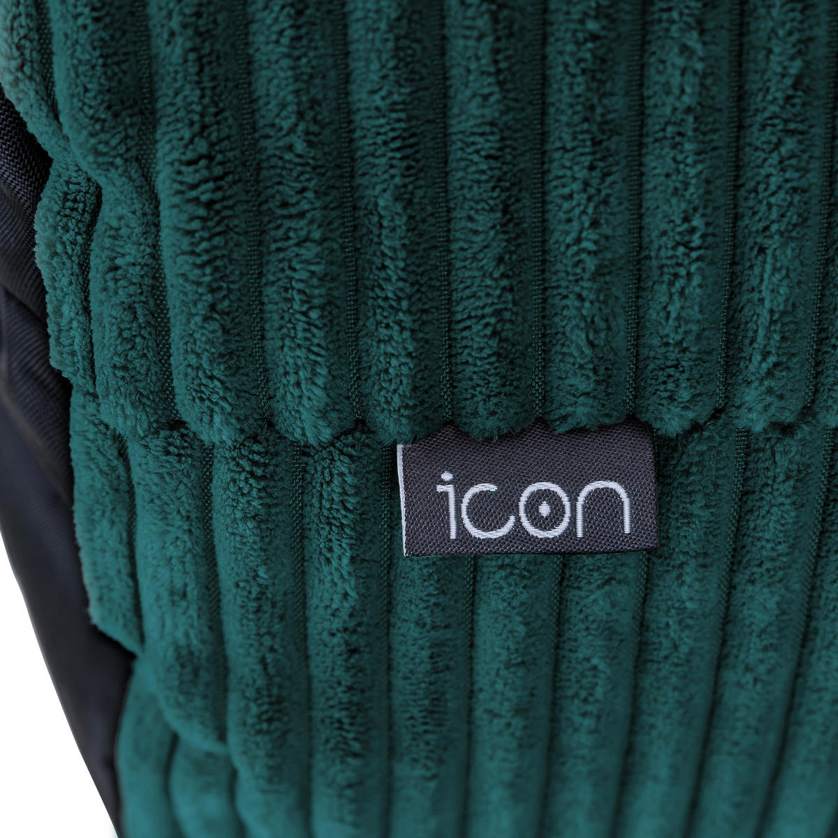 SITZPOUF Rund Milano - Grün, Textil (55/35/55cm) - icon