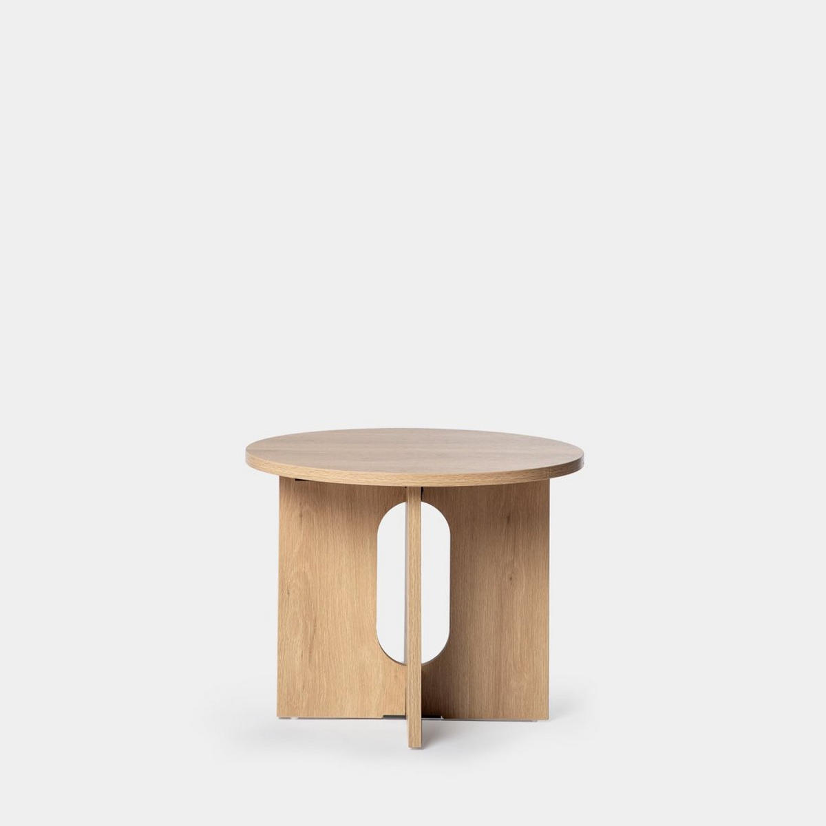 BEISTELLTISCH Mia Natürlich 50 cm x 40 cm - Naturfarben, Holzwerkstoff (50/50/40cm)