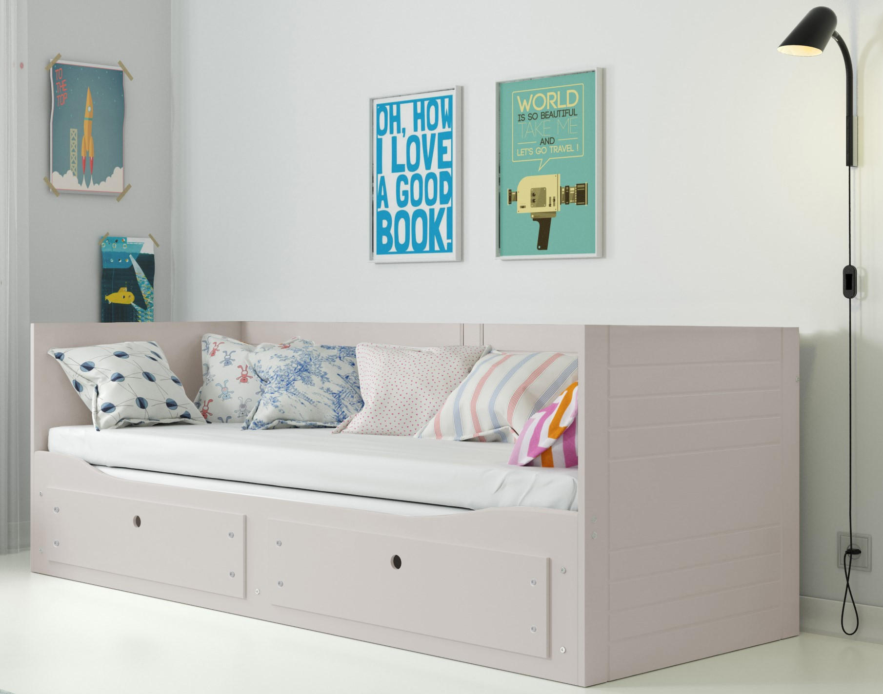 Interbeds Tagesbett Kaschmir 160x200 cm