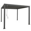 PERGOLA Anthrazit - Anthrazit, Metall (308/230/308cm) - MCW