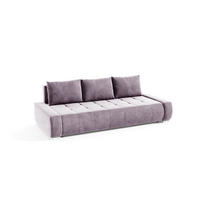 SCHLAFSOFA Vogar In Monolith - Violett, Holzwerkstoff/Textil (240/85/110cm) - Fun Möbel