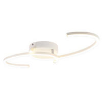 LED-DECKENLEUCHTE Zornhainbach 61.6/7.0/23.0 cm - Weiß, Metall (23/61.6/7cm) - ZMH