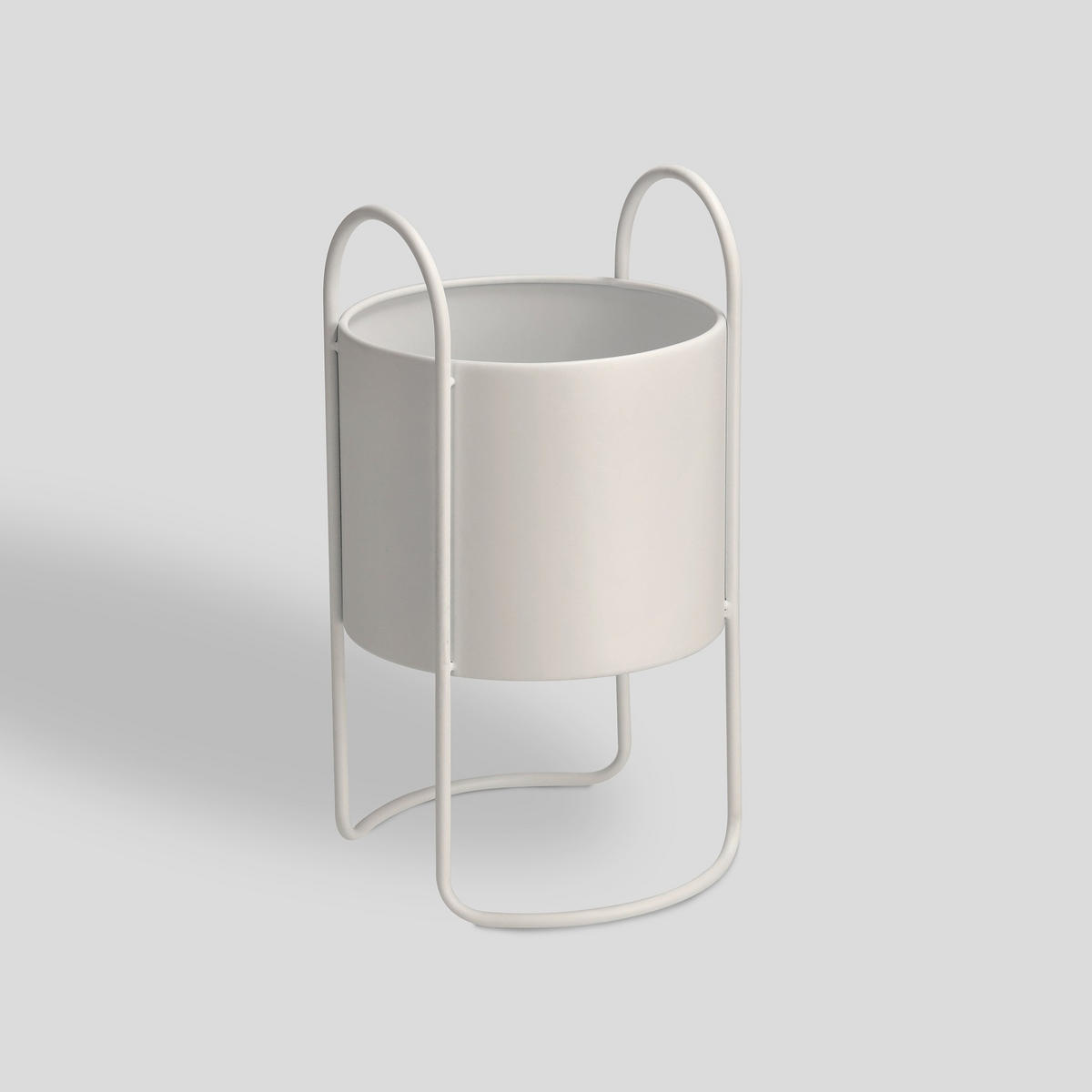 BLUMENTOPF Zenara - Weiß, Metall (22/40cm) - home&you
