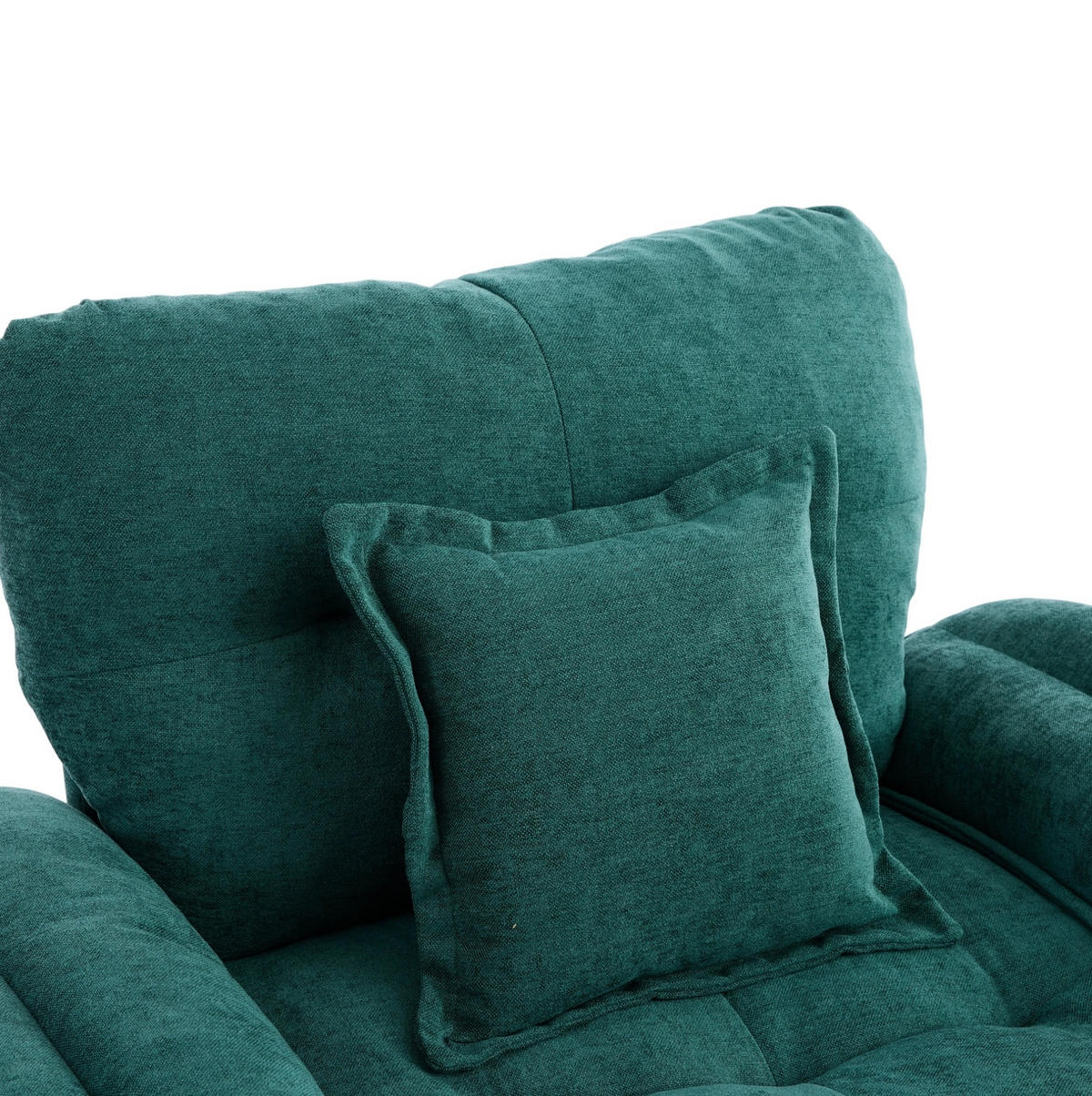 SESSEL 116/84/96 cm Grün aus Polsterung mit 360°-Drehfunktion - Grün, Textil (84/96/116cm) - OKMYHOME