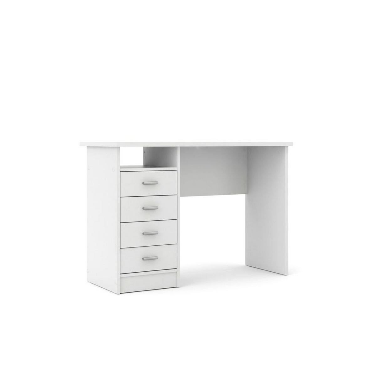 SCHREIBTISCH Weiß - Weiß, Holzwerkstoff (48/110/76cm) - ebuy24