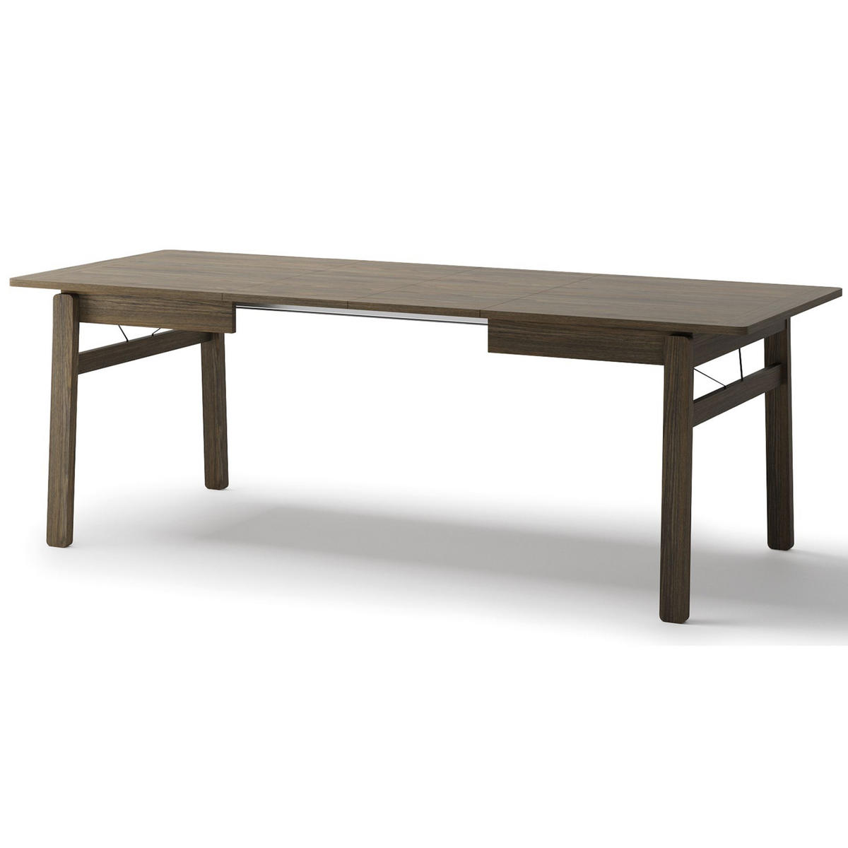 ESSTISCH Plot ausziehbar Dunkle Eichenholzoptik, 149 x 269 x 85 cm - Dunkelbraun, Holz/Holzwerkstoff (85/149/77cm) - Selsey