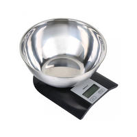 KÜCHENWAAGE Silber 23.5/21.4/12.4 cm KH1828 - Silberfarben, Kunststoff - Kinghoff 
