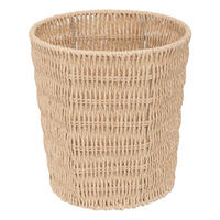 PAPIERKORB Kord, Papier, Beige, 13 L, 203149 - Beige, Papier (23.5/25/23.5cm) - 5five Simply Smart