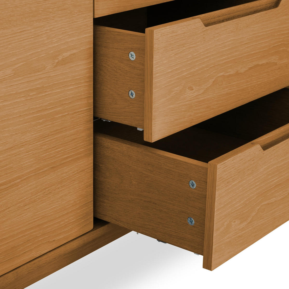 SIDEBOARD Wildeiche - Honigeiche/Eichefarben, Holz/Holzwerkstoff (160/80/45cm) - Furnhouse