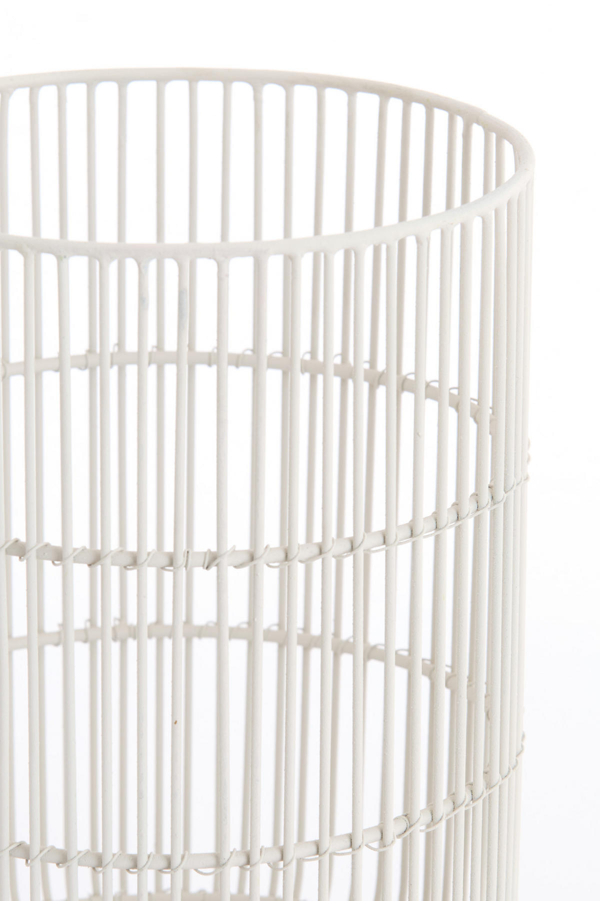 TEELICHT Galatro Weiß Ø20/34 cm - Weiß, Metall (20/34/20cm) - Light & Living