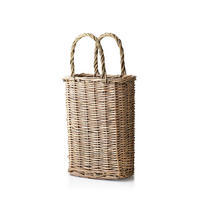KORB Gustav Braun 30/17,5/40 cm Naturmaterial - Braun, Kunststoff (17.5/40/30cm) - Mondex