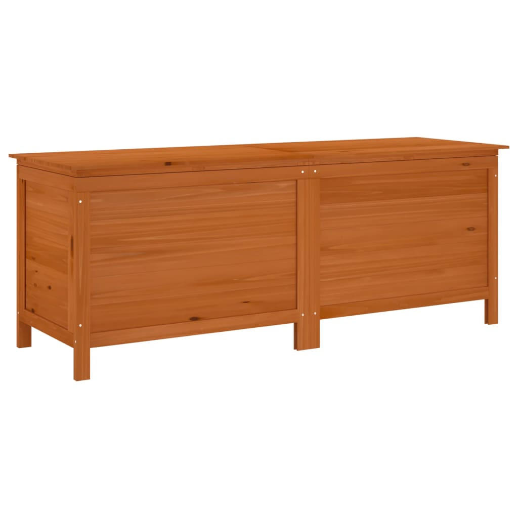 furnicato Gartentruhe Braun 150x56.5x50 cm