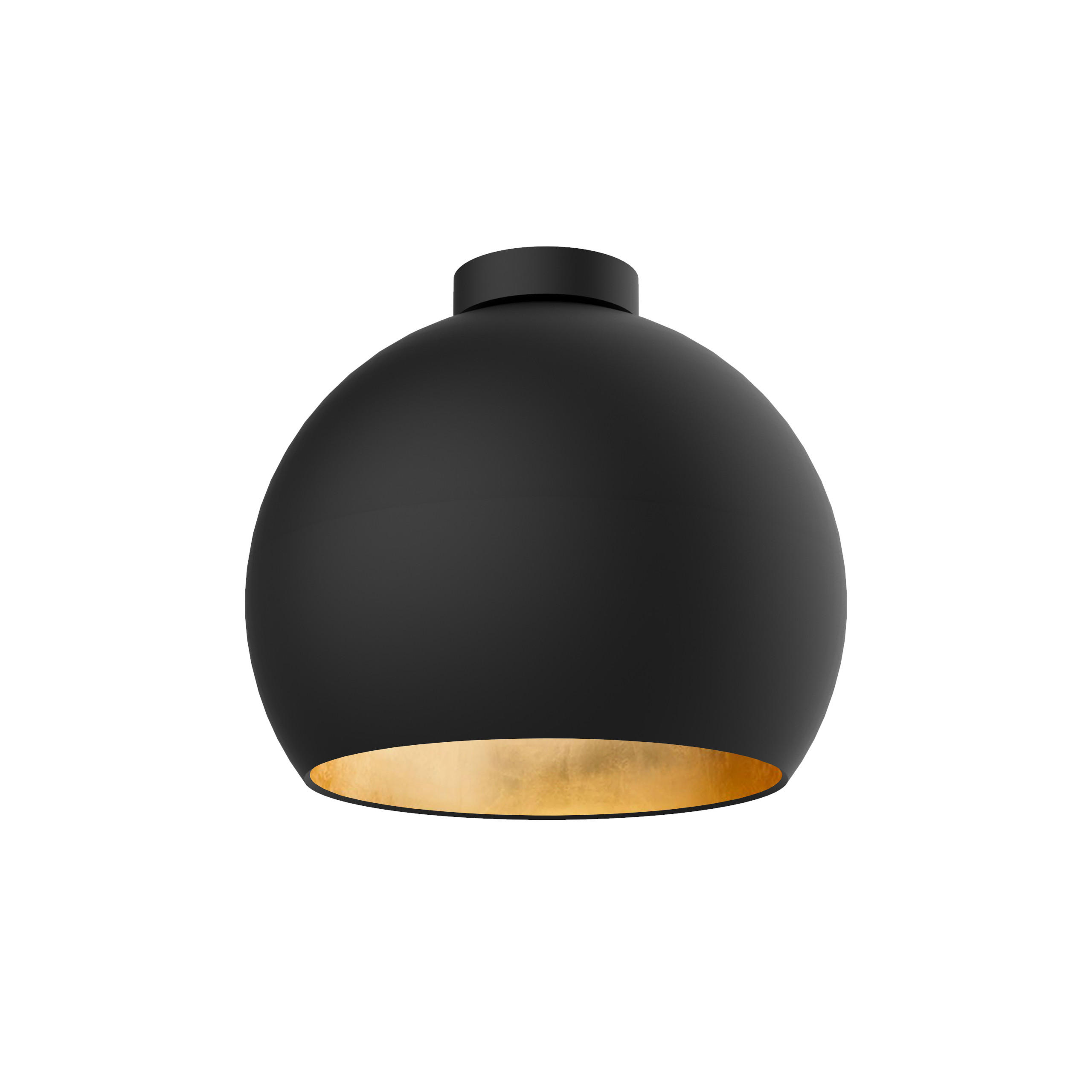 DECKENLEUCHTE - Goldfarben, Metall (25/25/20cm) - Lumicom