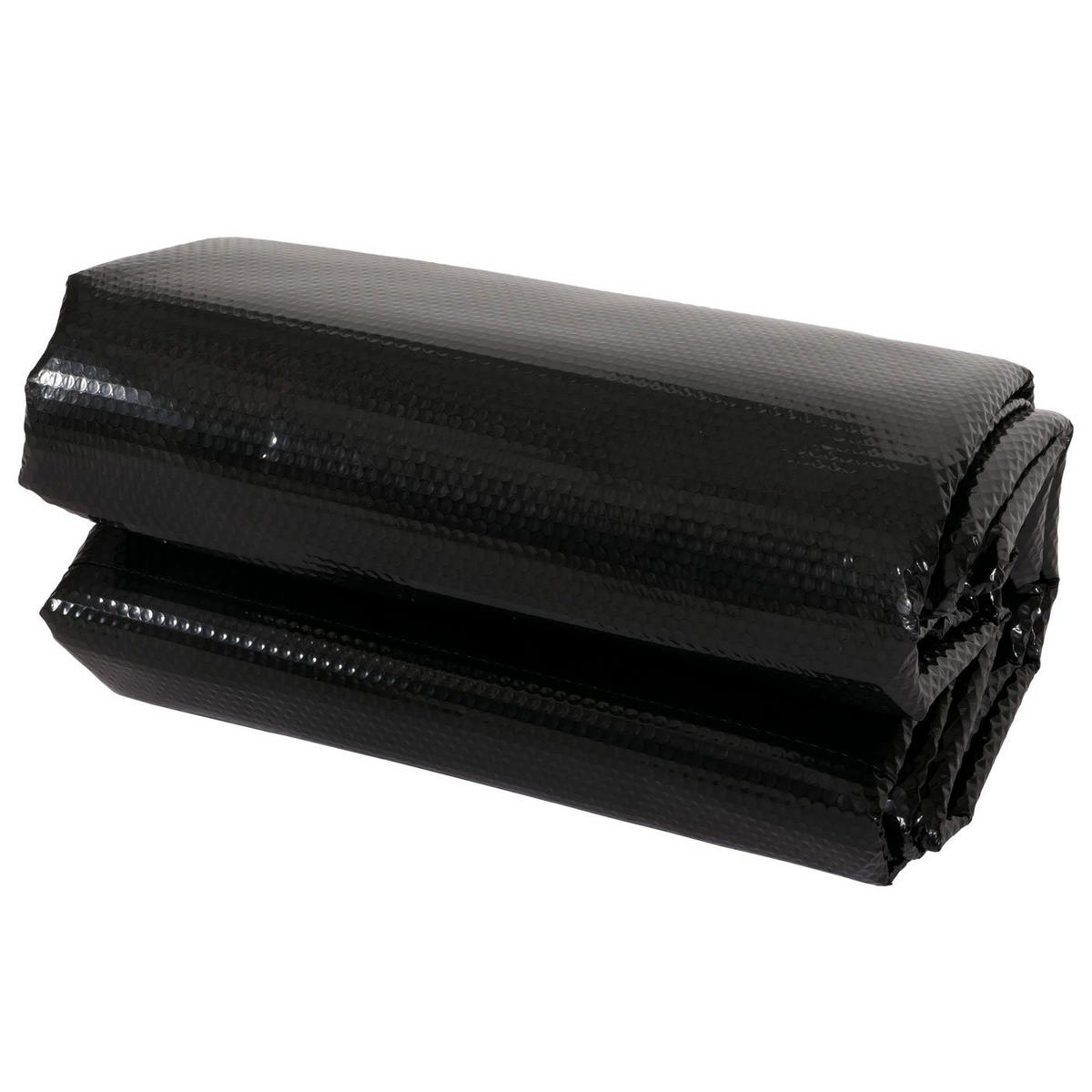 POOLABDECKUNG HxBxT 0,02x457x457cm rund 4,57m schwarz Stärke: 200 µm - Schwarz, Kunststoff (457/457cm) - PROREGAL