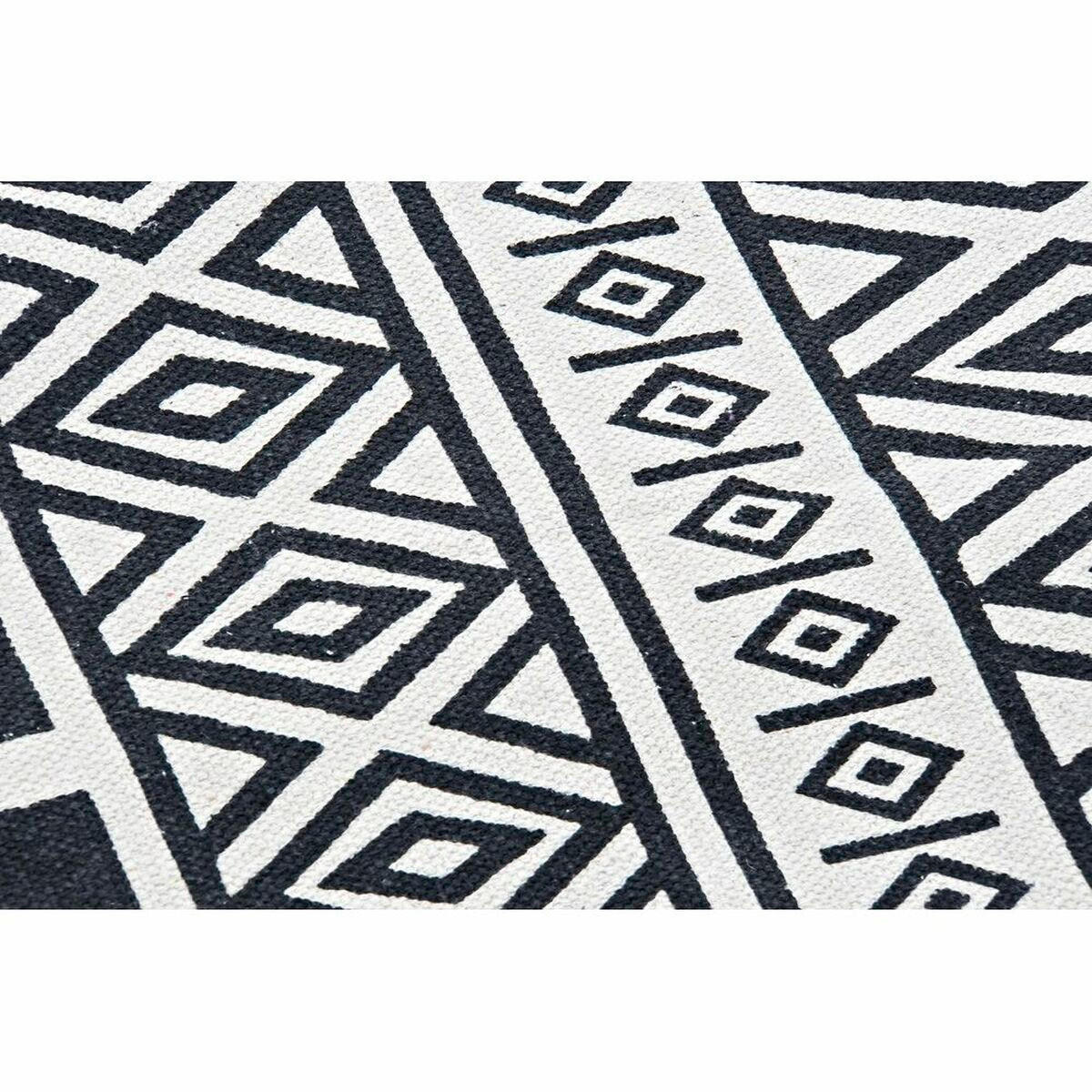 TEPPICH Schwarz Weiß (160 x 250 x 0,7 cm) - Multicolor, Textil (160/250cm) - DKD Home Decor