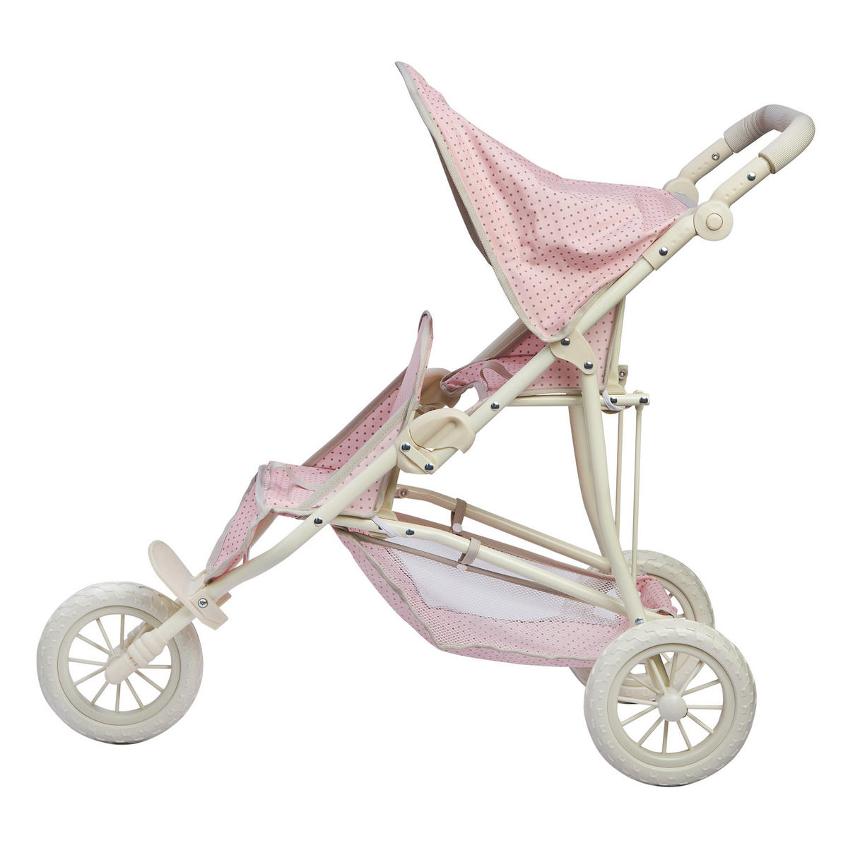 PUPPENWAGEN, Rosa, 75cm - Pink, Holzwerkstoff (87/75/42cm) - Teamson Kids