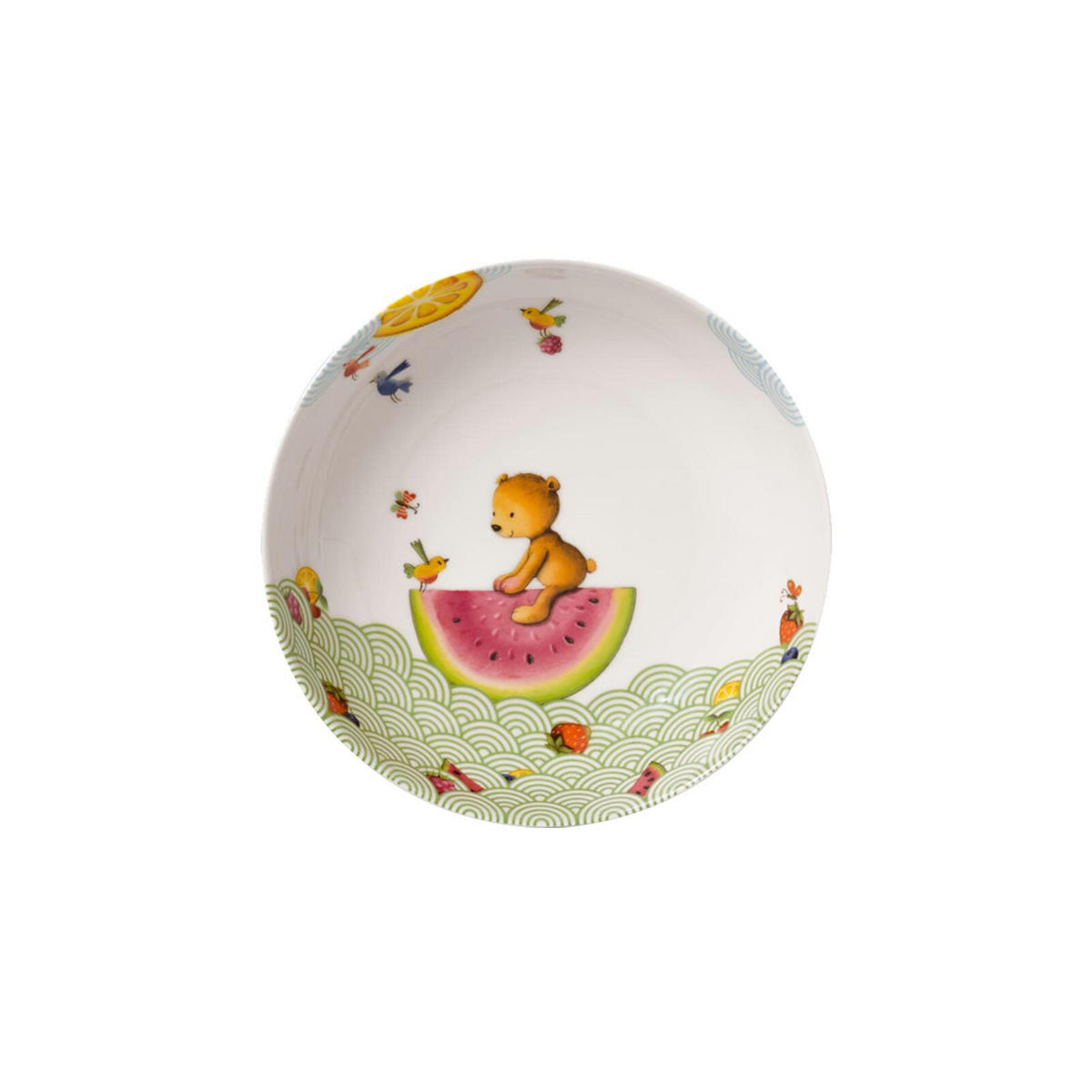 KINDERGESCHIRR Hungry as a Bear bunt 3er Set - Multicolor, Keramik (1/1/1cm) - Villeroy & Boch
