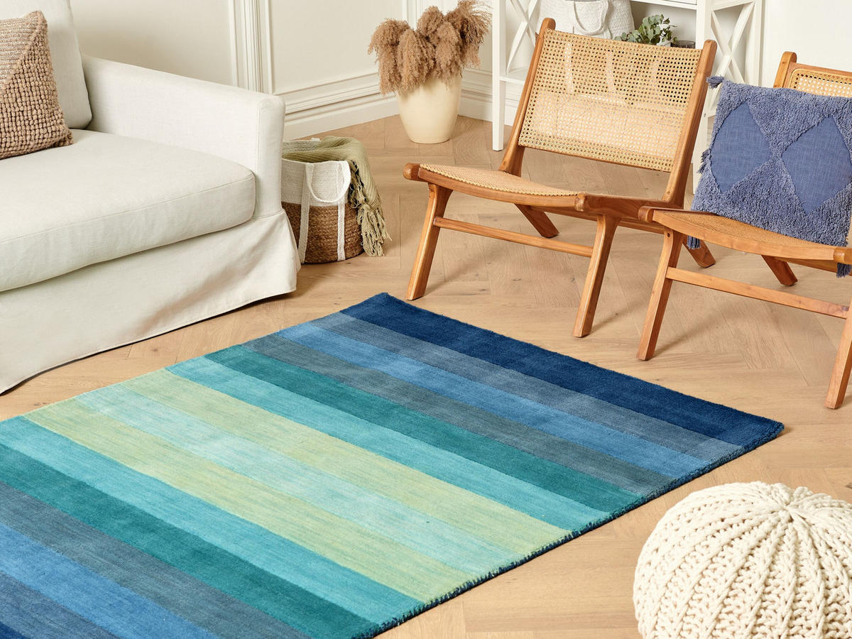 KURZFLOR-TEPPICH Mailsi 200/140 cm - Multicolor, Textil (140/200cm) - Beliani