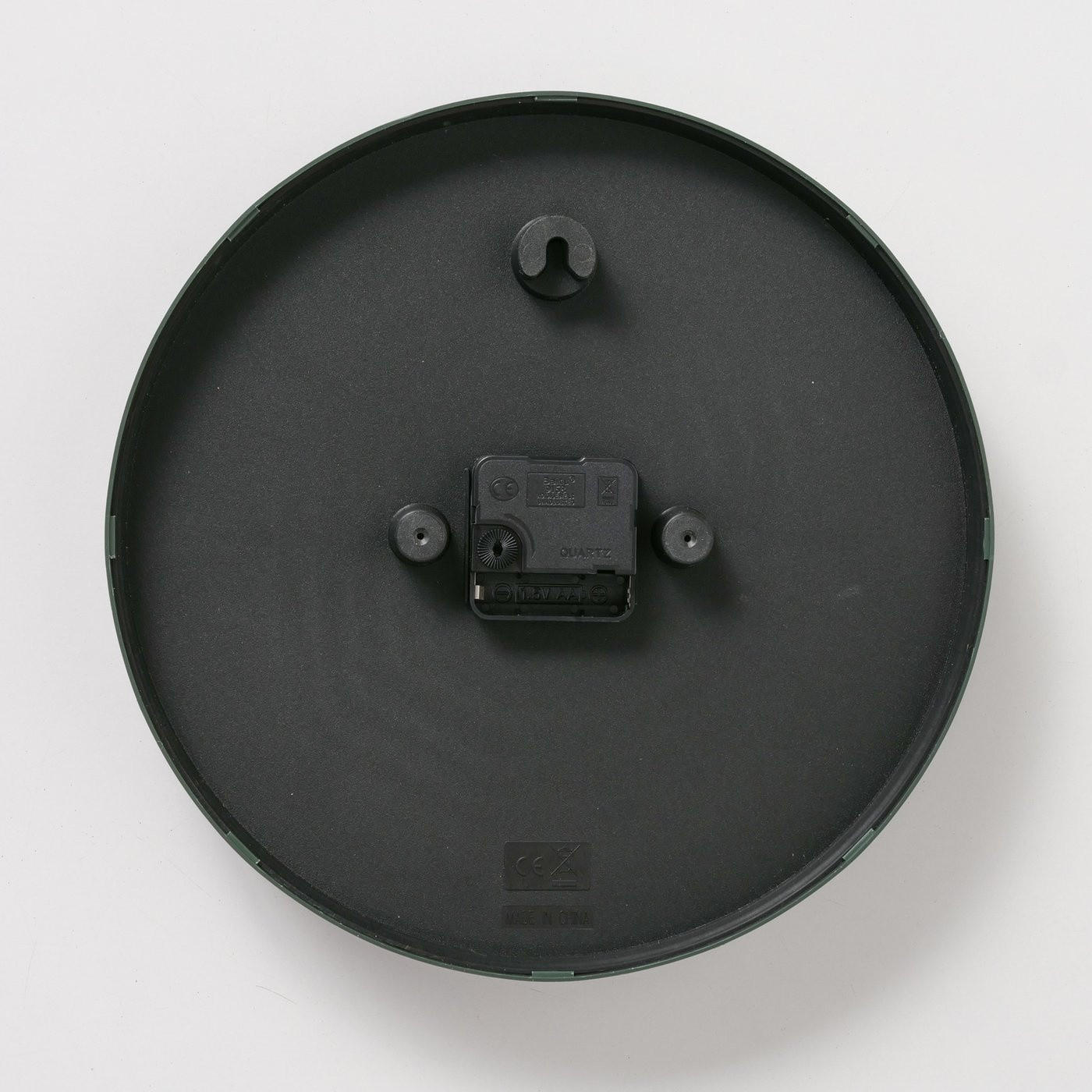 WANDUHR Holzmotiv Buford Ø 30 cm - Braun, Kunststoff (29.8/29.8/4.2cm) - Boltze Home