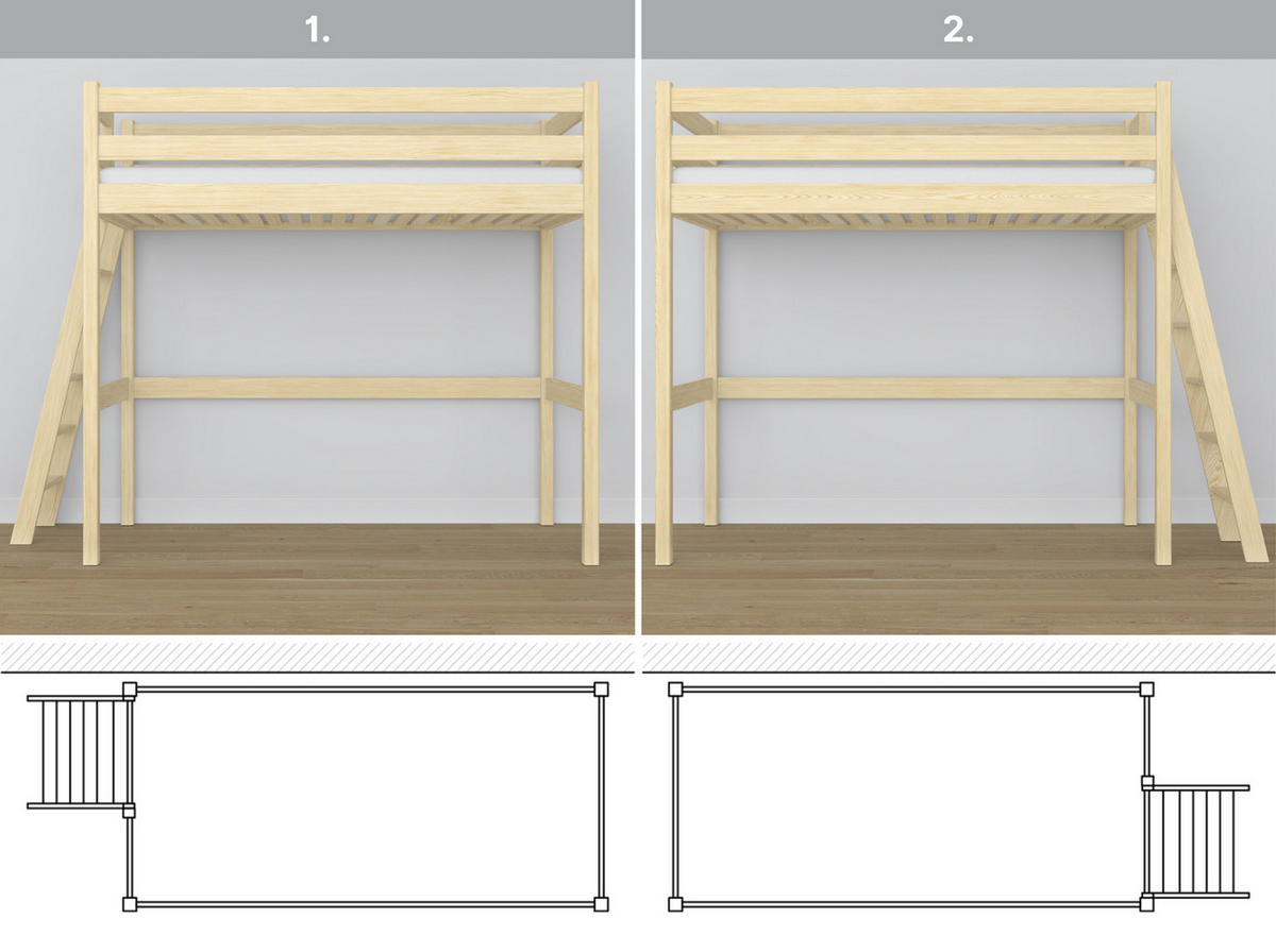 HOCHBETT N02 Klare Kiefer 80/200 - Braun, Naturmaterialien/Holz (80/200cm) - N-Wood