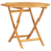 GARTENTISCH Tischbold 85/76/85 cm - Hellbraun, Naturmaterialien (85/85/76cm) - ZMH