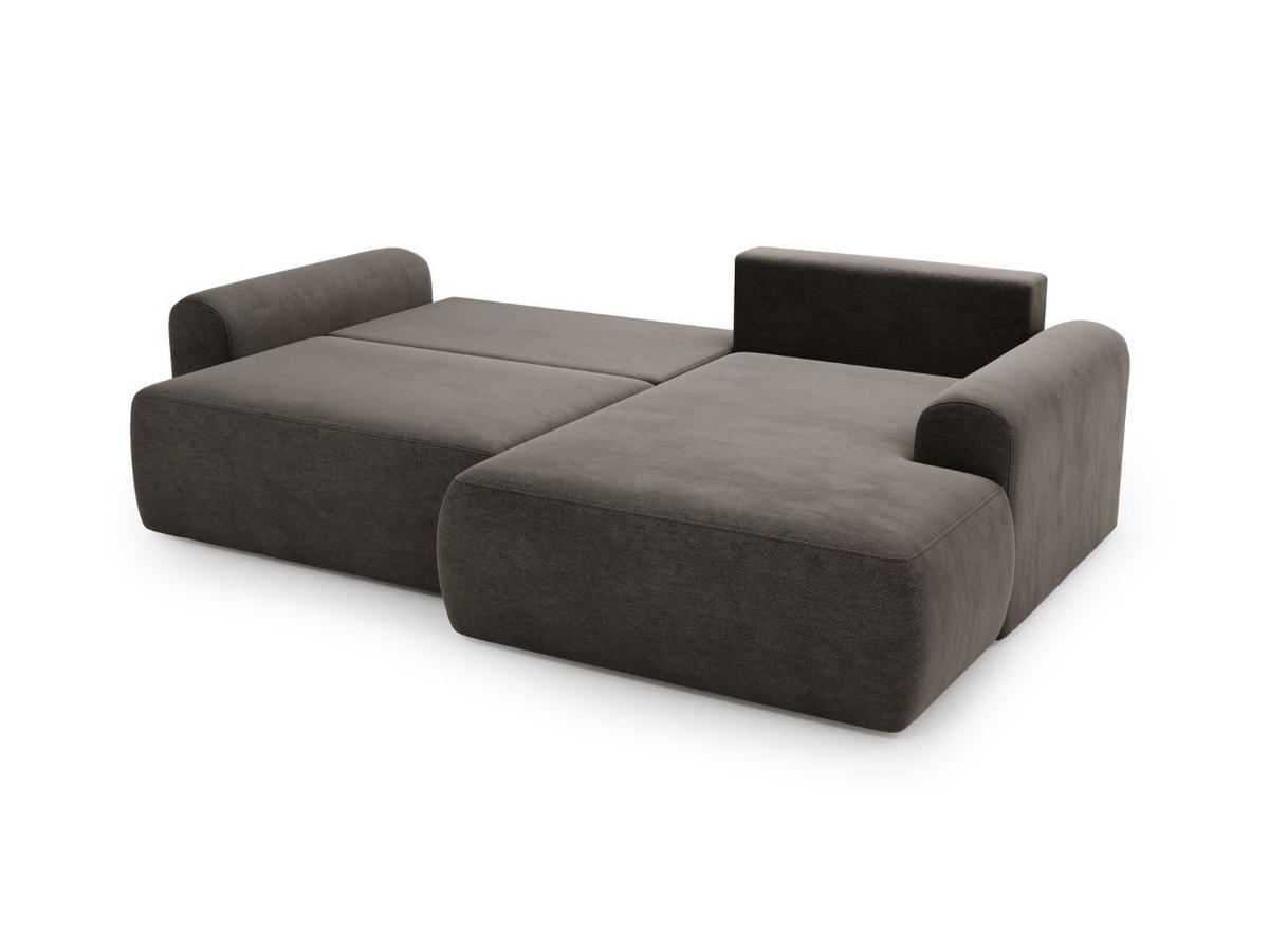 ECKSOFA Savana Grau Rechts - Grau, Holz/Textil (177/257cm) - Graingold