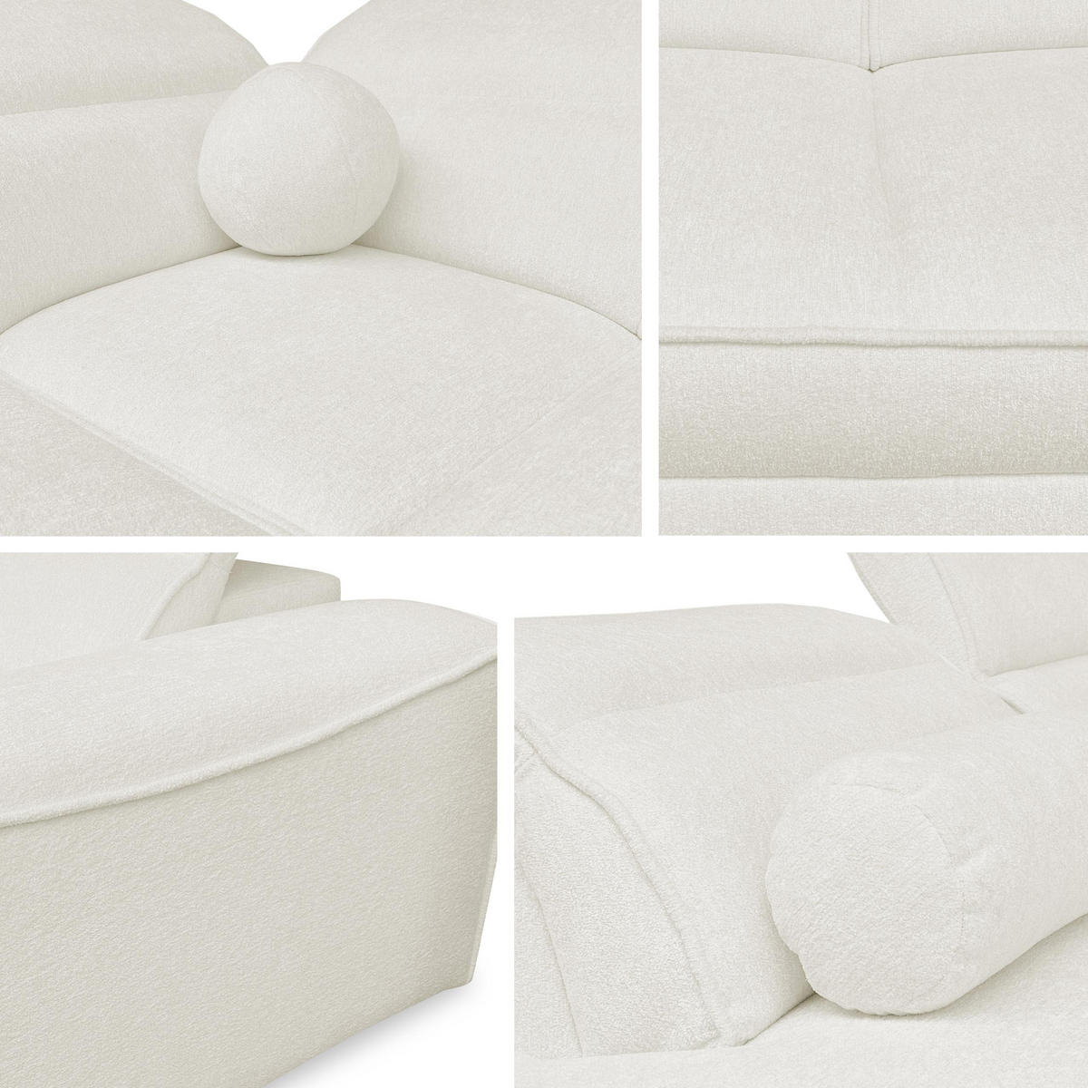 ECKSCHLAFSOFA Vito VII, Seite: Links - Hellbraun, Holz/Textil (276/214cm) - MIRJAN24