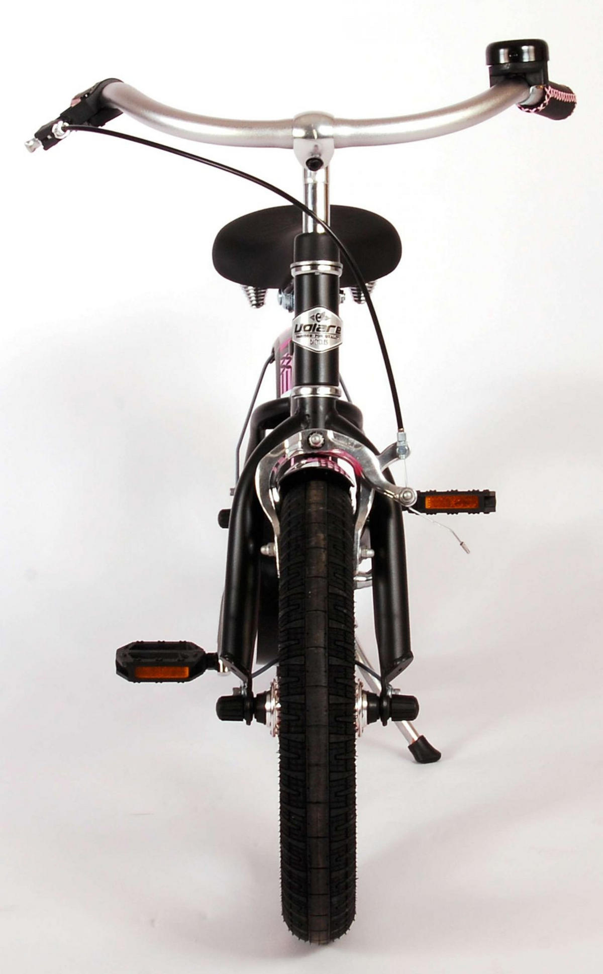 KINDERFAHRRAD Miracle Cruiser - 14 Zoll - Rücktritt + Handbremse - Mattschwarz - Schwarz, Metall (44cm) - TPFSports