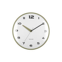 WANDUHR Brisk Dome Ø40 cm - Grün, Metall (40/1/40cm) - Karlsson