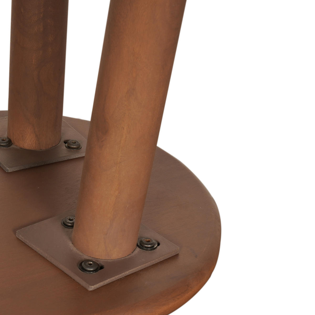 COUCHTISCH Soria Mangoholz 37 cm / 37 cm Natur - Naturfarben, Holz (37/37/41cm)