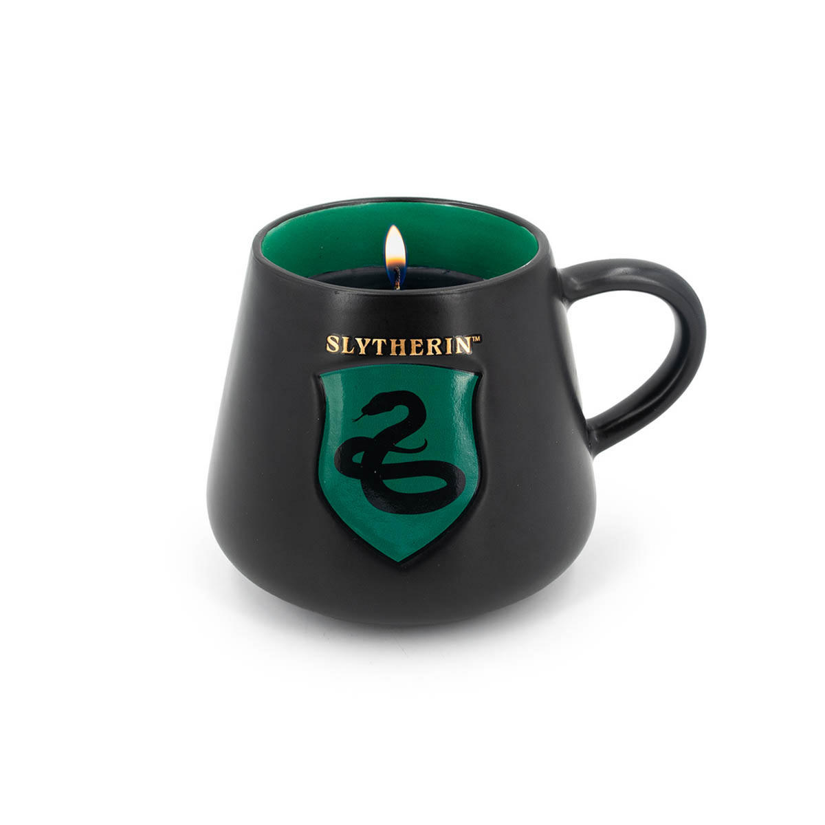 DUFTKERZE Harry Potter™ - Dunkelgrün, Naturmaterialen/Keramik (8cm)