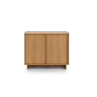 KOMMODE ZENITH 98/82/39cm mit Schubladen 2 Türen Braun - Braun, Holzwerkstoff (98/82/39cm) - MASSENO