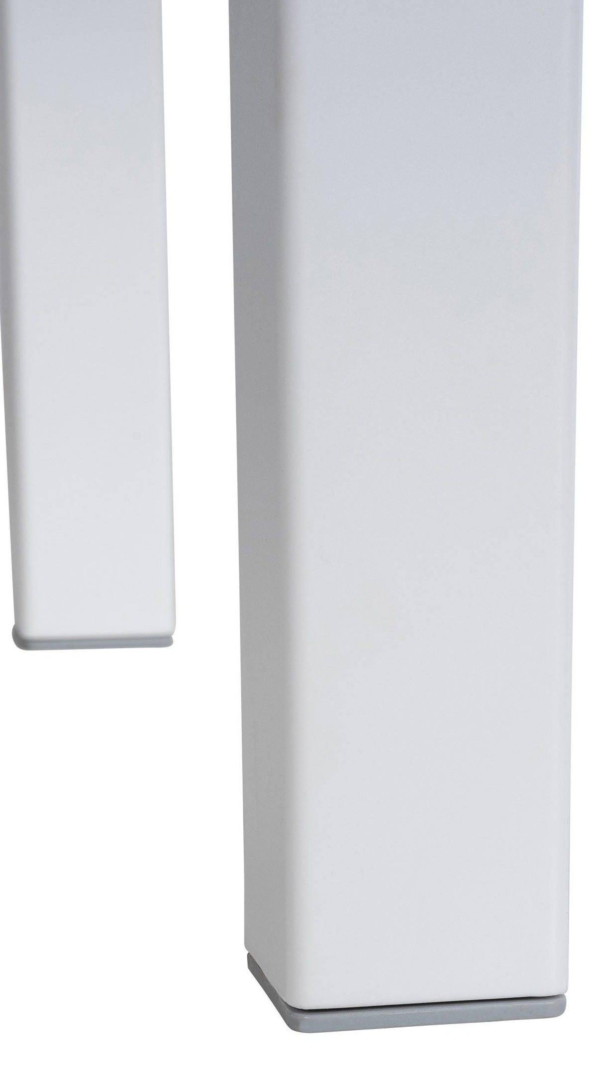 BEISTELLTISCH eckig 45/45/45 cm Kunststoff weiß - Weiß, Kunststoff (45/45/45cm) - CLP