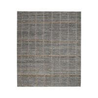 TEPPICH Gabbeh Grau 185/158 cm Schurwolle - Grau, Textil (158/185cm) - Looma