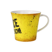 TEETASSE Frank Hummel - Peace du Arsch, Fine Bone China, Bunt, 350 ml - Multicolor, Keramik (0.35L) - Goebel