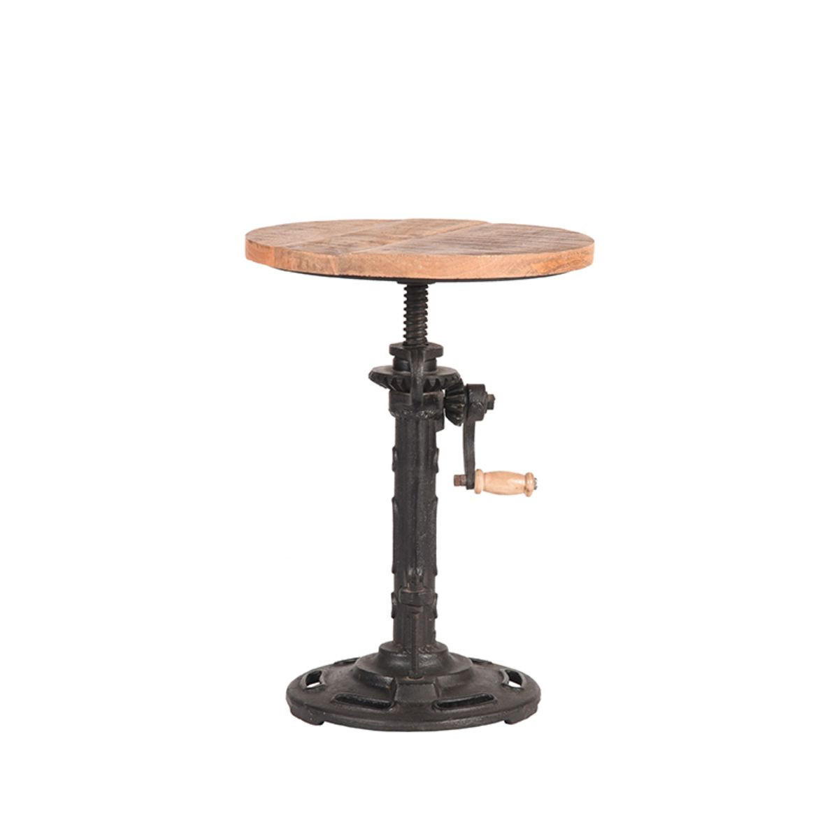 HOCKER Gautan Braun 32/32/48 cm - Braun, Holz (32/48/32cm) - LABEL51