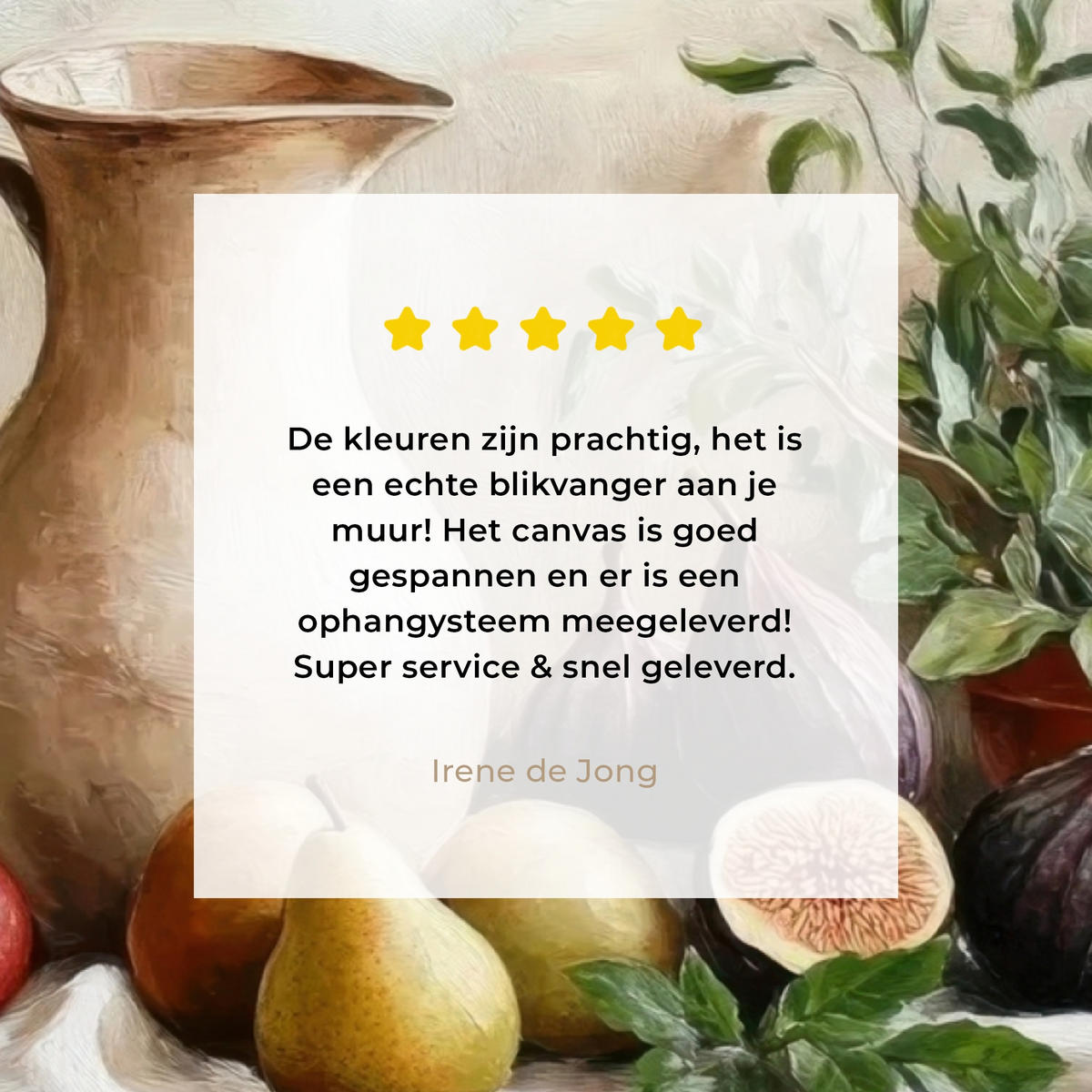 LEINWANDBILD Obst - Kräuter - Ländlich Wandbild 40x30 cm - Naturfarben, Textil (40/30cm) - MuchoWow