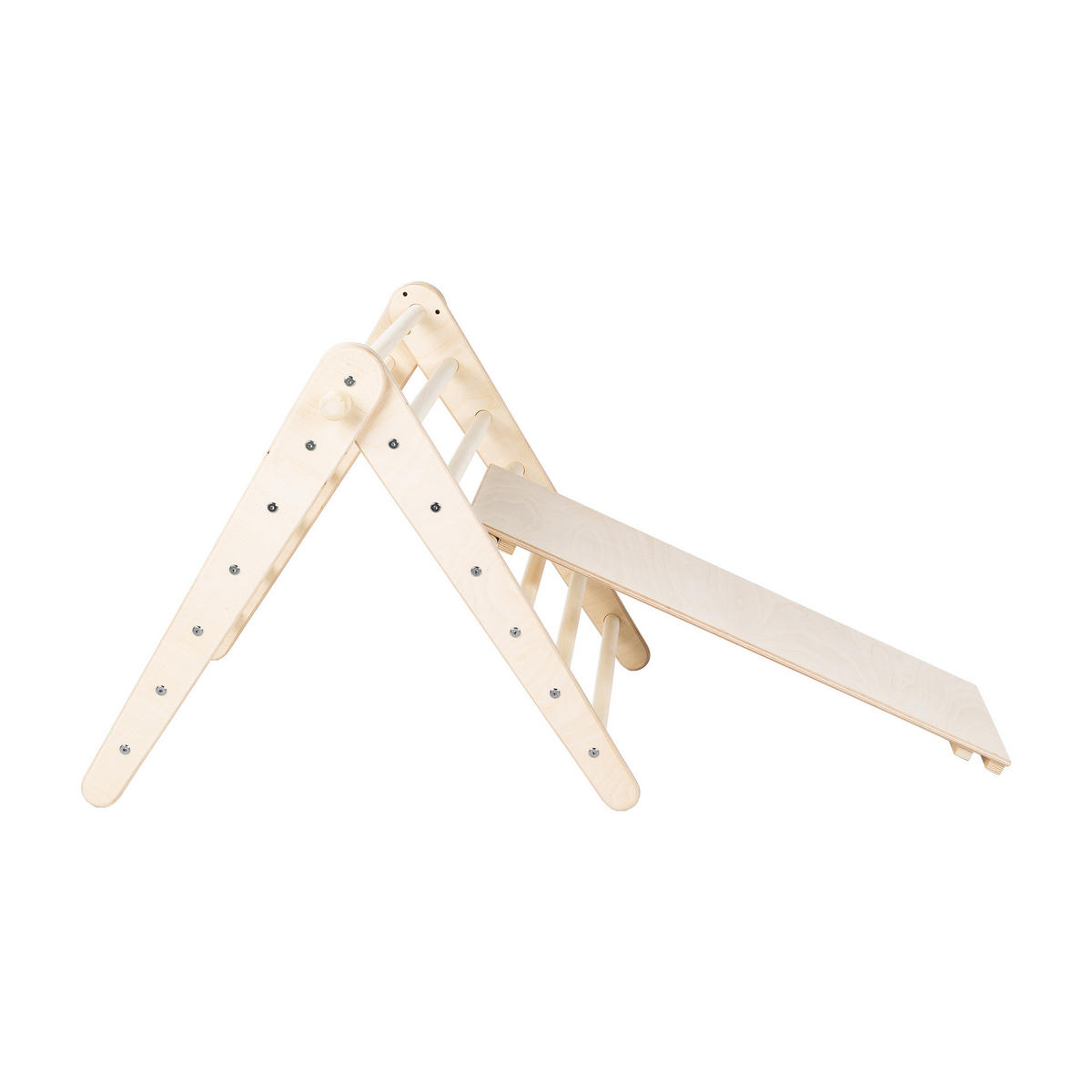KLETTERSET Montessori 3-tlg. - Naturfarben, Holz (170/80cm) - arthur berndt