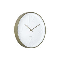 WANDUHR Ayuno Ø40 cm - Grün, Kunststoff (40/5/40cm) - Karlsson